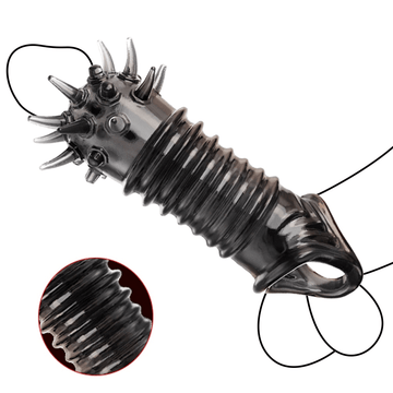 Penis Enlargement Sleeve Cock Rings / Erotic Sex Toys For Men / Adult Enlargement Glans - EVE's SECRETS